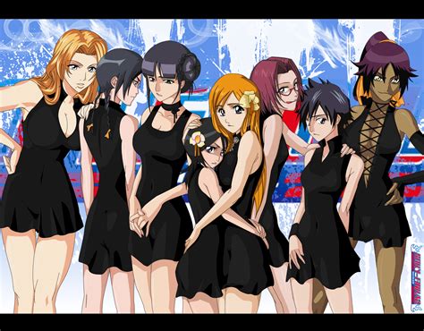 bleach chicas|bleach anime females.